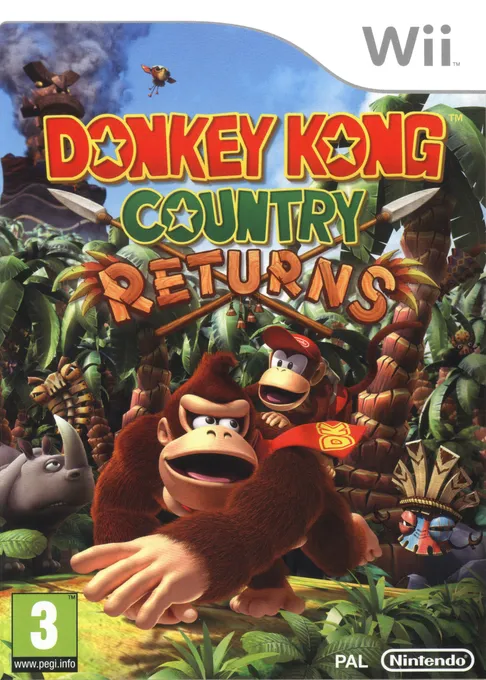 Donkey Kong Country Returns (Europe) (En,Fr,De,Es,It)